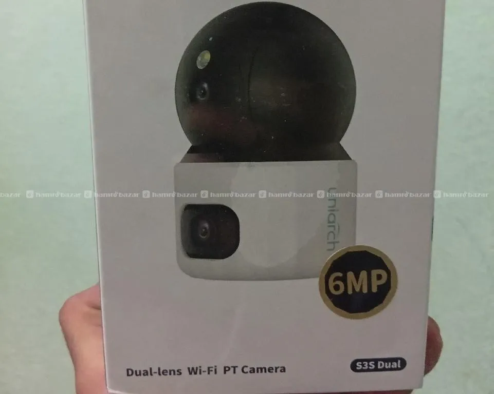 UNIARCH 3.0 MP Indoor Smart Color Dual Lens Wi-Fi 360º CCTV Camera 2