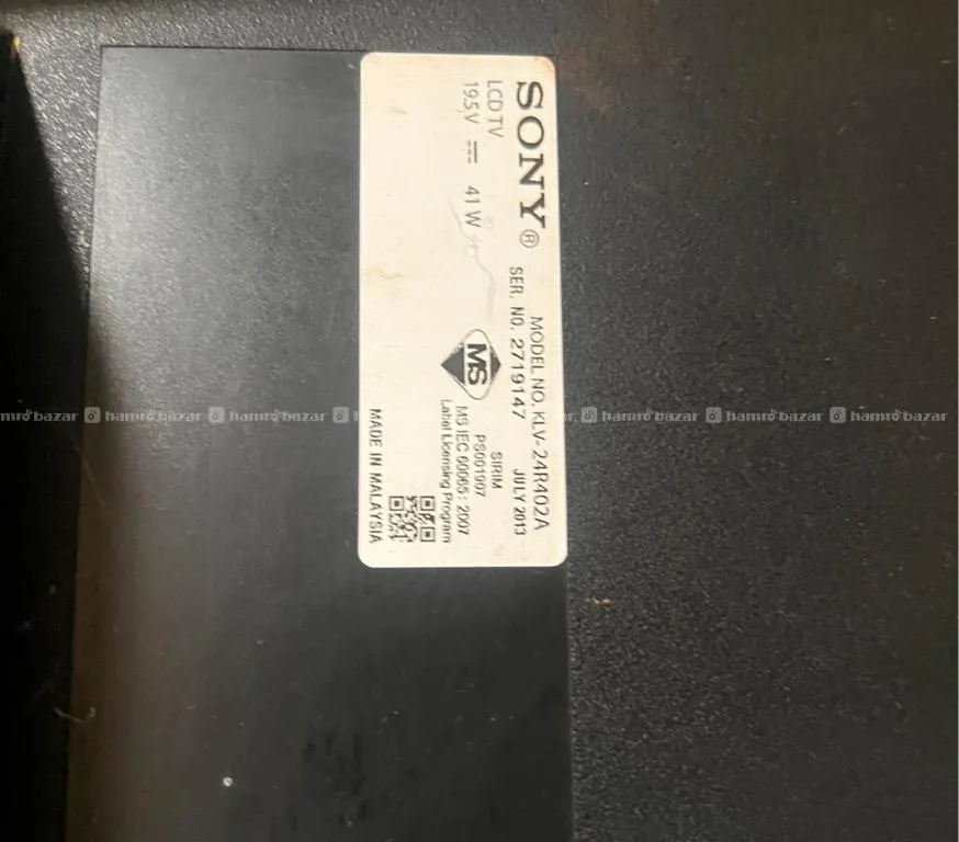 SONY TV FOR SELL 3