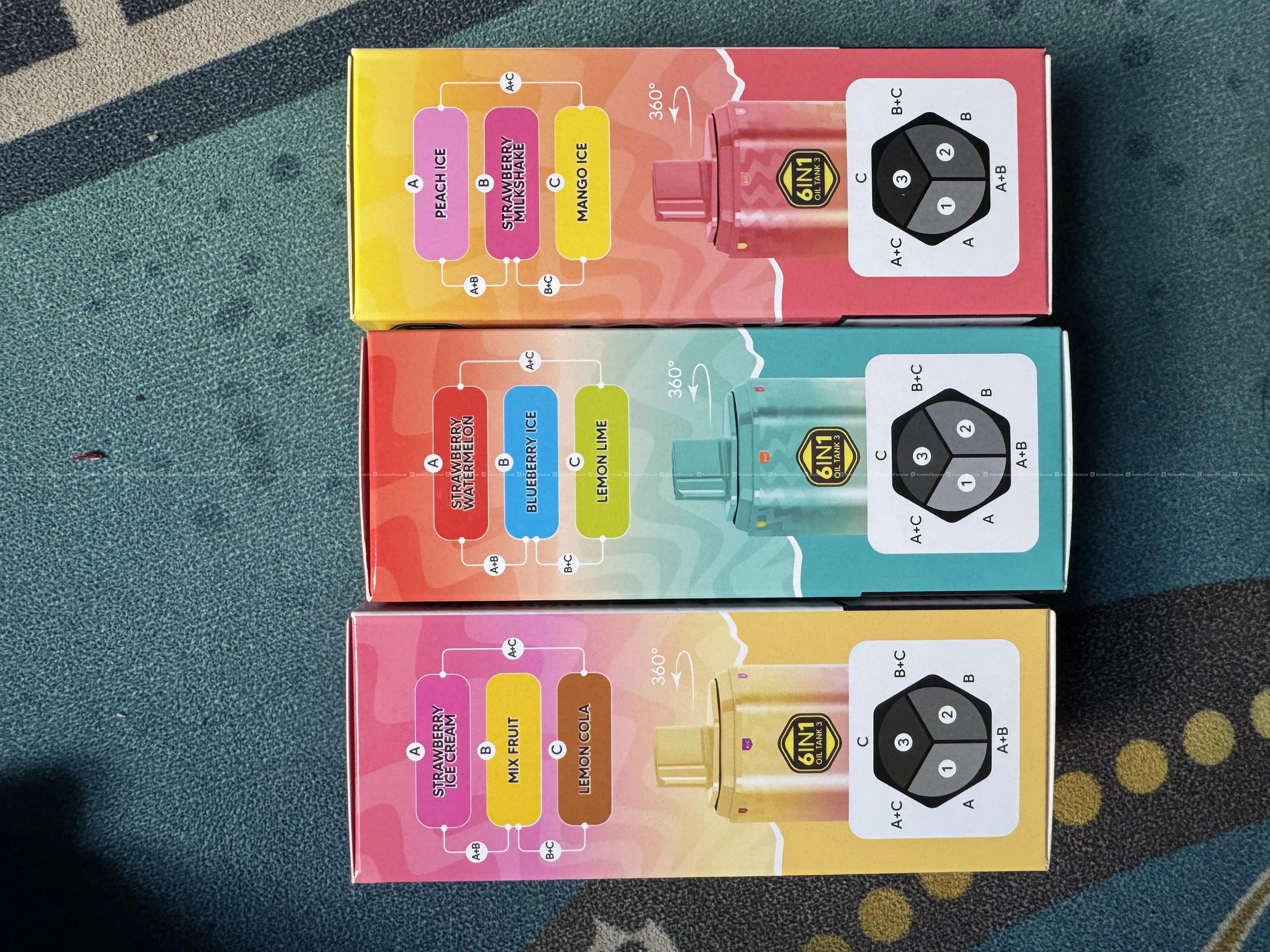 zoyo 120k puffs 6 flavors 2