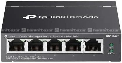 Tp-LinK DS105GP poe switch 2