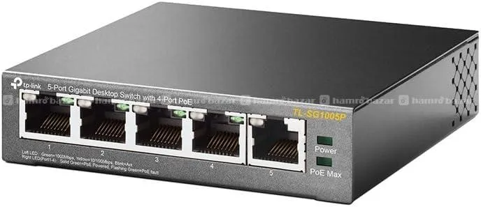 Tp-LinK DS105GP poe switch 3