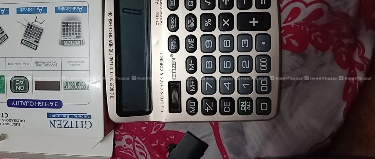 14 digit CITIZEIV calculater on sale..Only Rs. 450 3