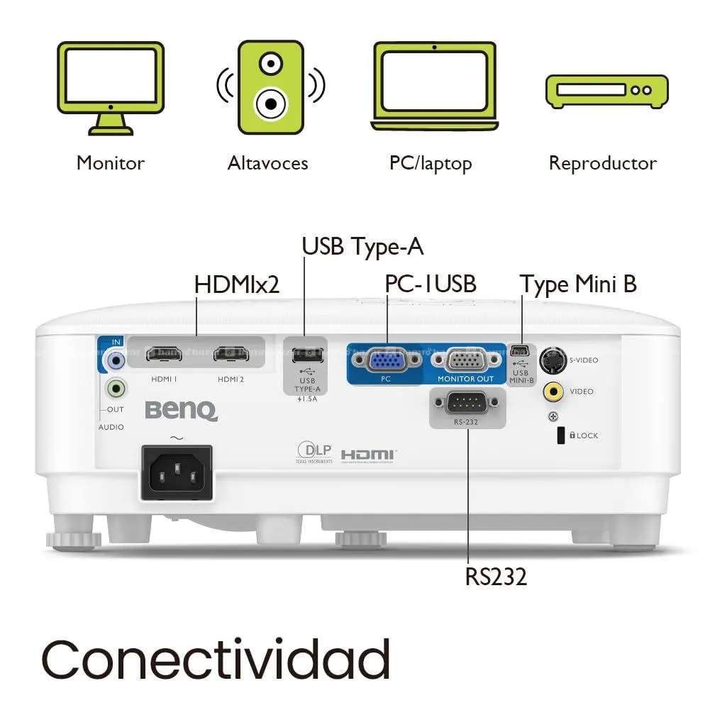 BenQ MH560, Full HD DLP Projector 3800 ANSI lumens 4