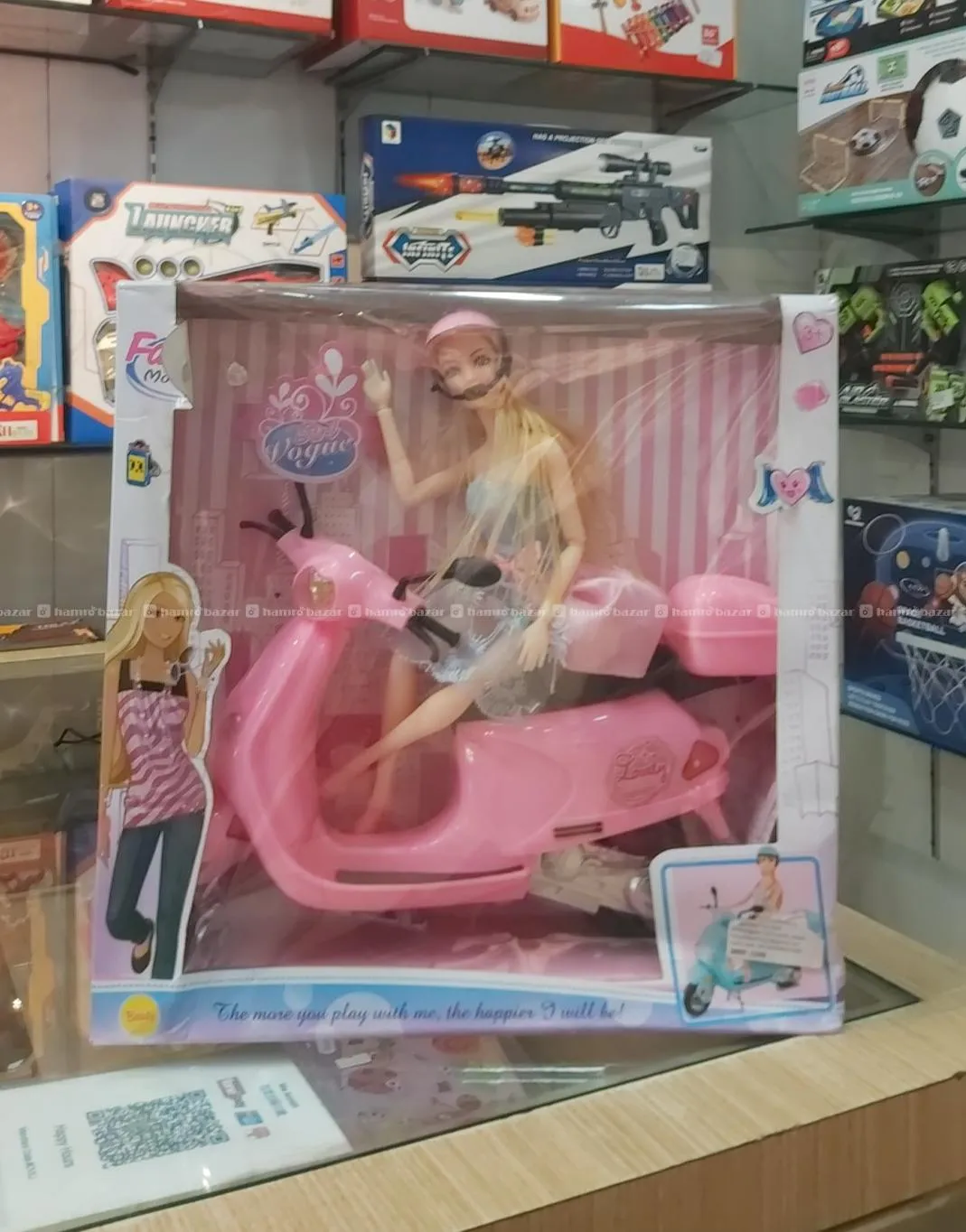 Barbie Scooter Doll Toys (Wholesale Toys store in Nepal) 3