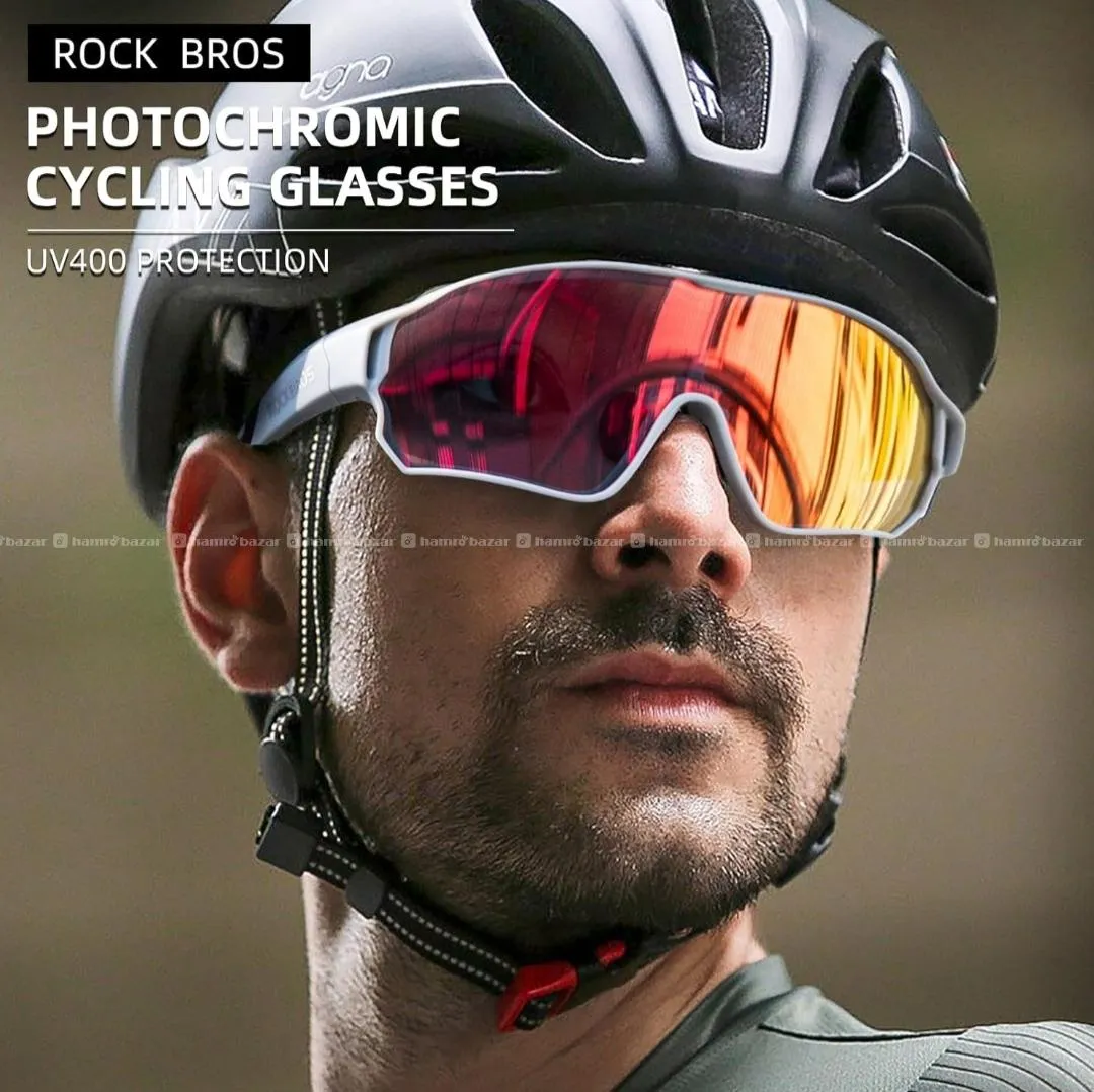 Rockbros photochromic sports sunglasses 7