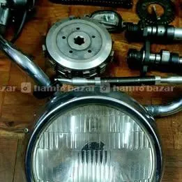 Suzuki GN 250 Original head with other parts 4