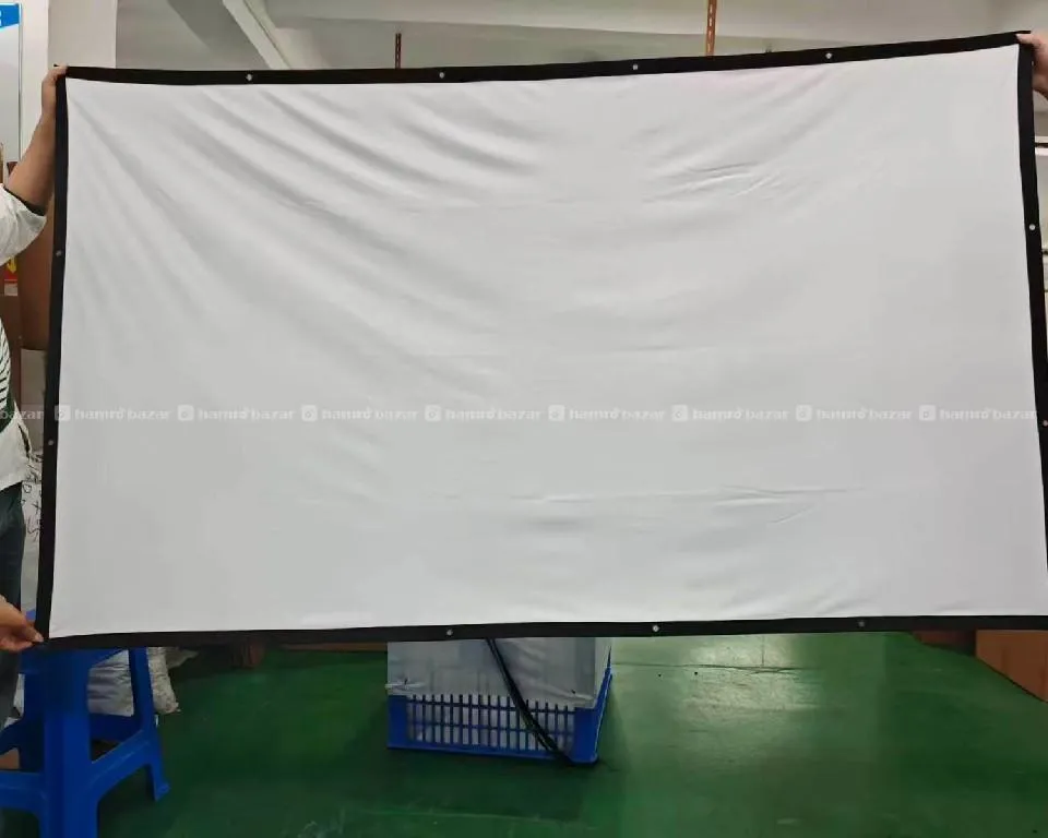 (BACKSIDE BLACK)White Screen Polyster Anti Reflect 2