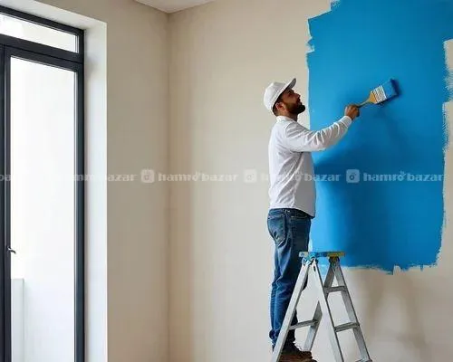 painter house room office painting garnu parerma 2