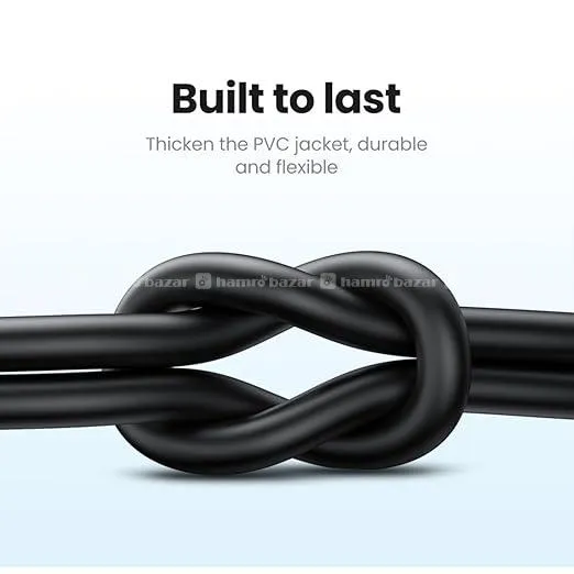1 Mtr Ugreen 60136 USB 2.0 Male to USB-C 3.1 Male 3