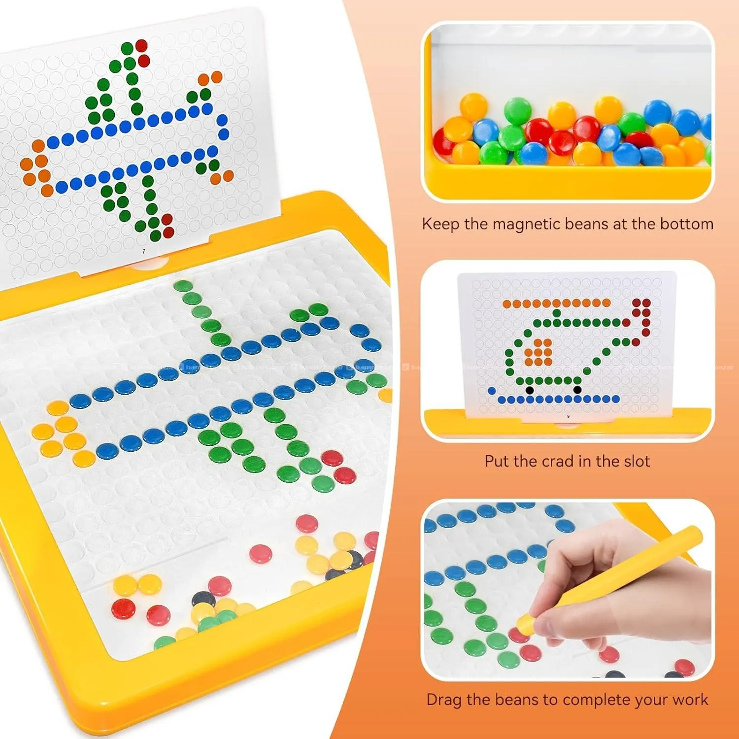 Large Magnetic Drawing Board For Kids 4