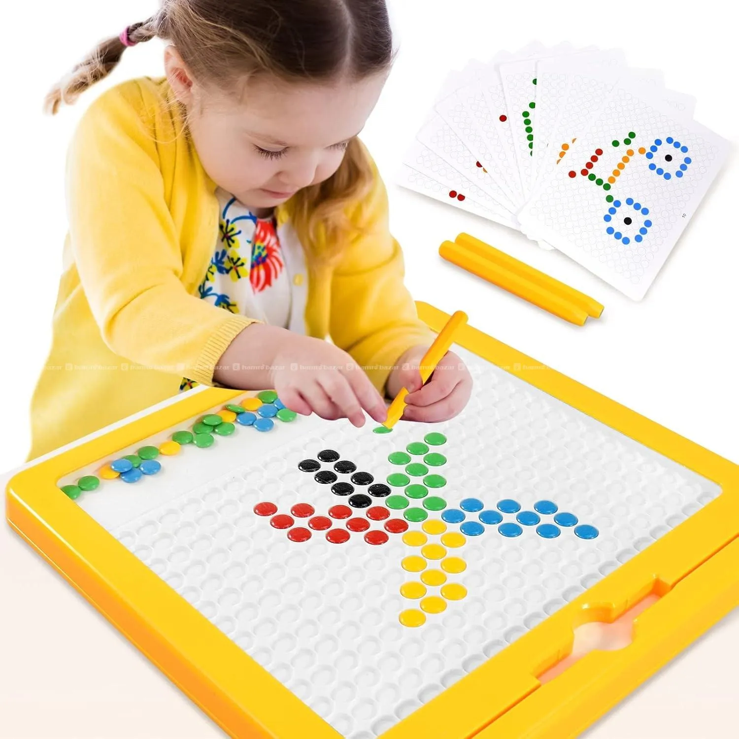 Large Magnetic Drawing Board For Kids 6
