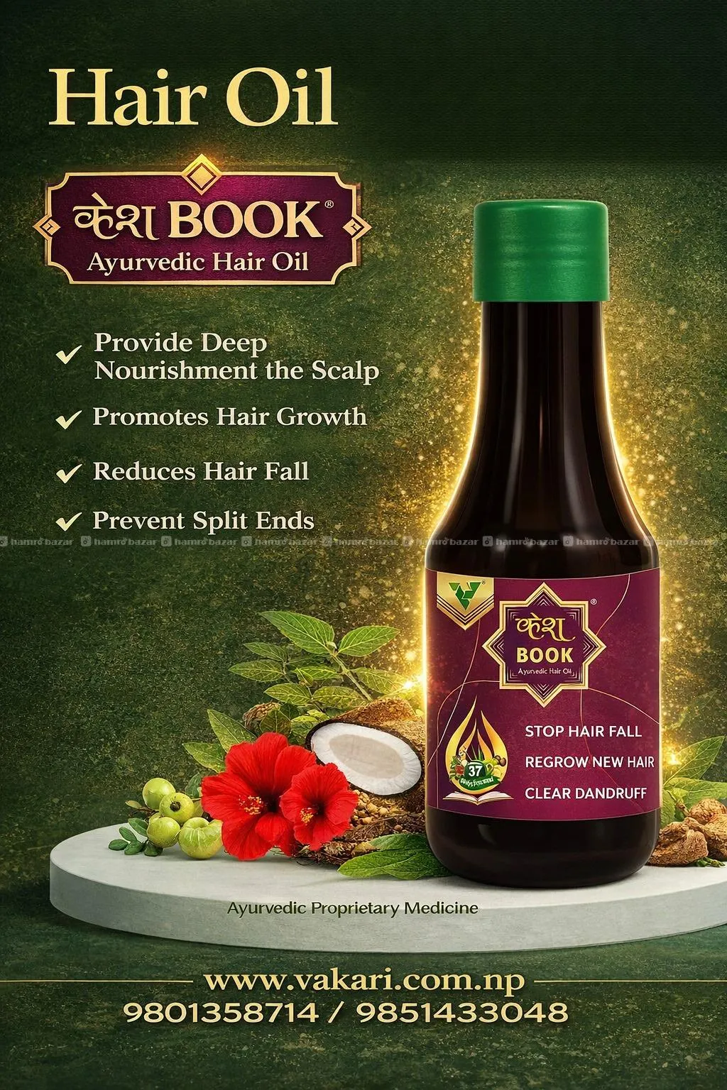 Healthy Hair Starts with Keshbook Hair Oil 2