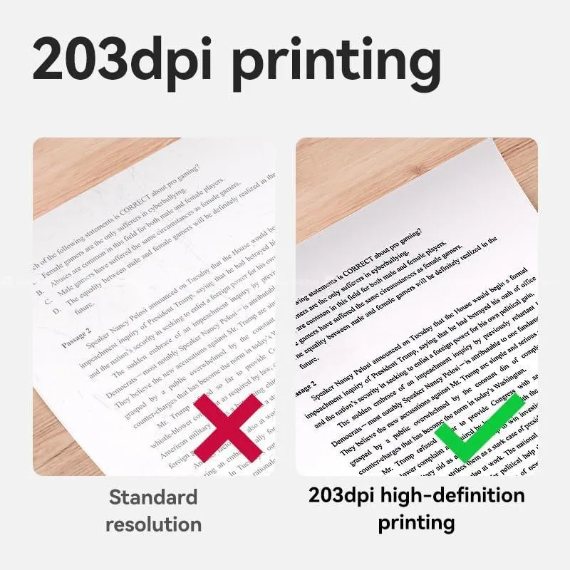 Deli ES331 A4 Thermal Portable Printer 6