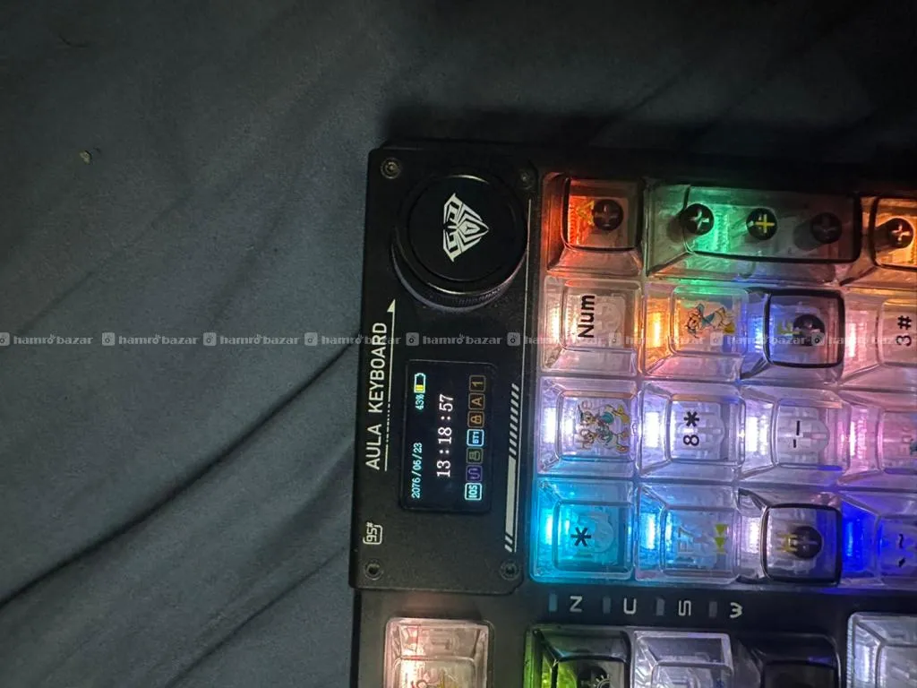 Aula F98 Pro Keyboard Fresh Condition, Wireless 5