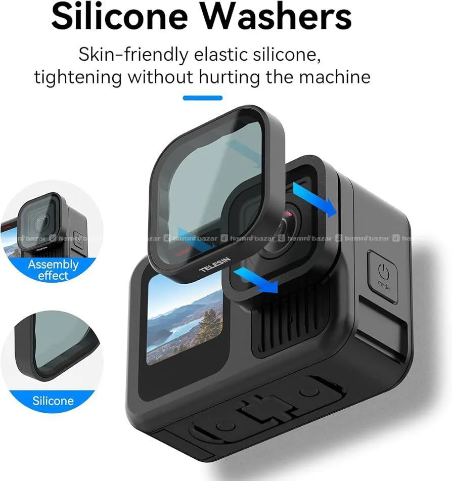 TELESIN Filter Set for GoPro Hero 13 Black 6