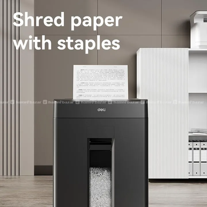 deli ET094 P5 Office Bussiness paper Shredder 4