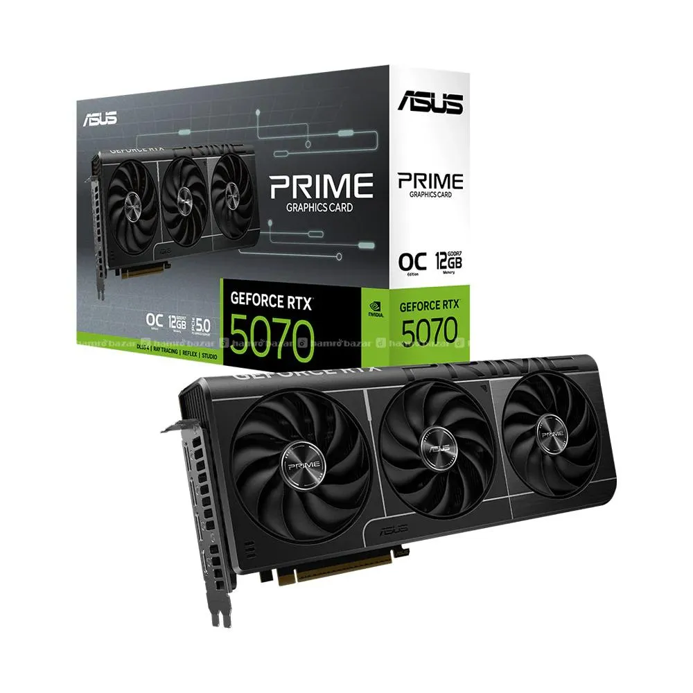 ASUS PRIME GeForce RTX 5070 12GB OC Graphics Card 1