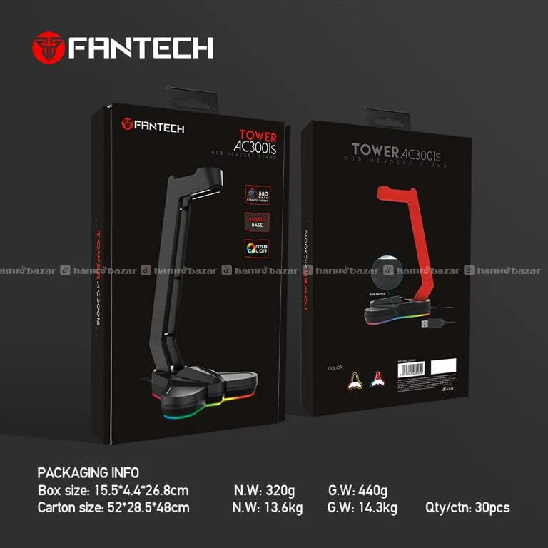 Headphone Stand RGB Fantech 2