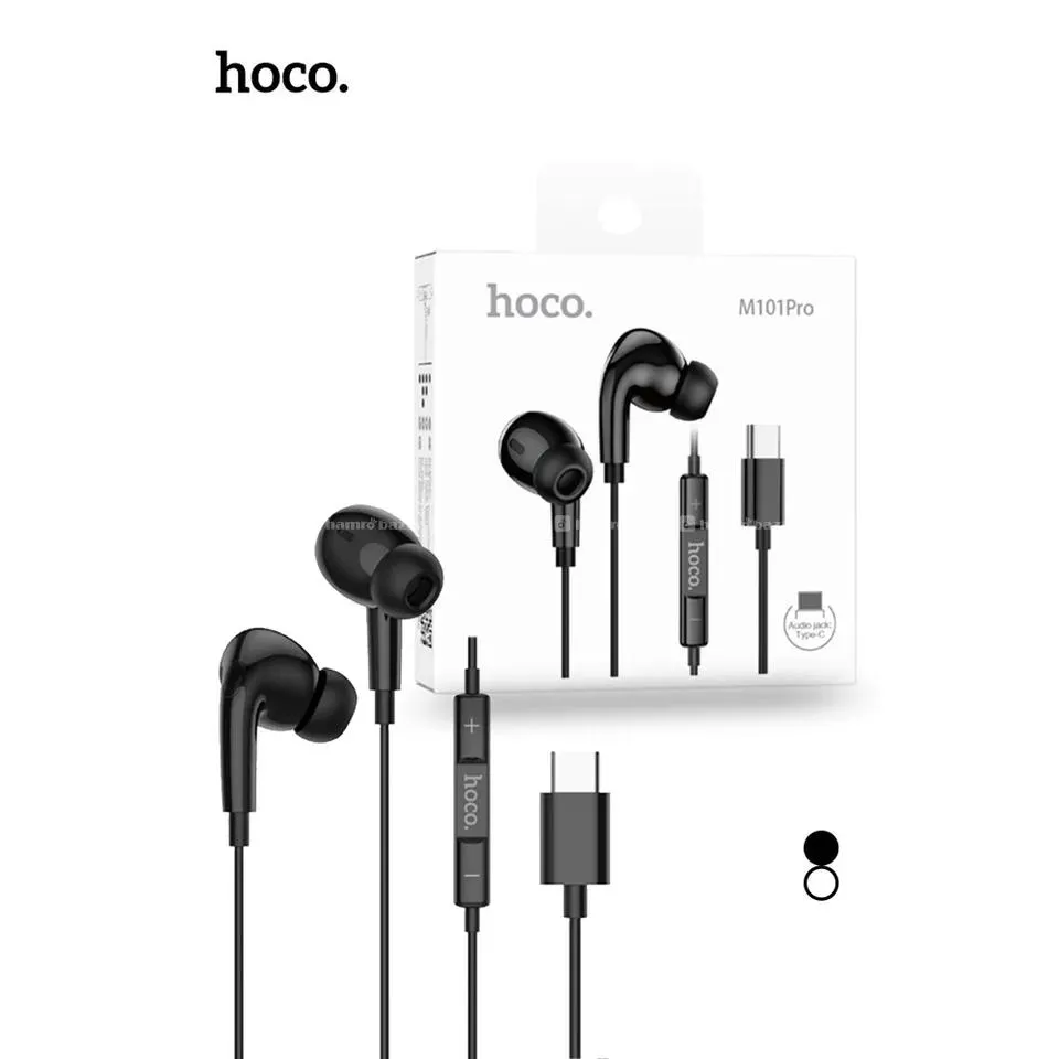 Hoco M101 Pro Crystal Joy Type-C Wired Earphone 3