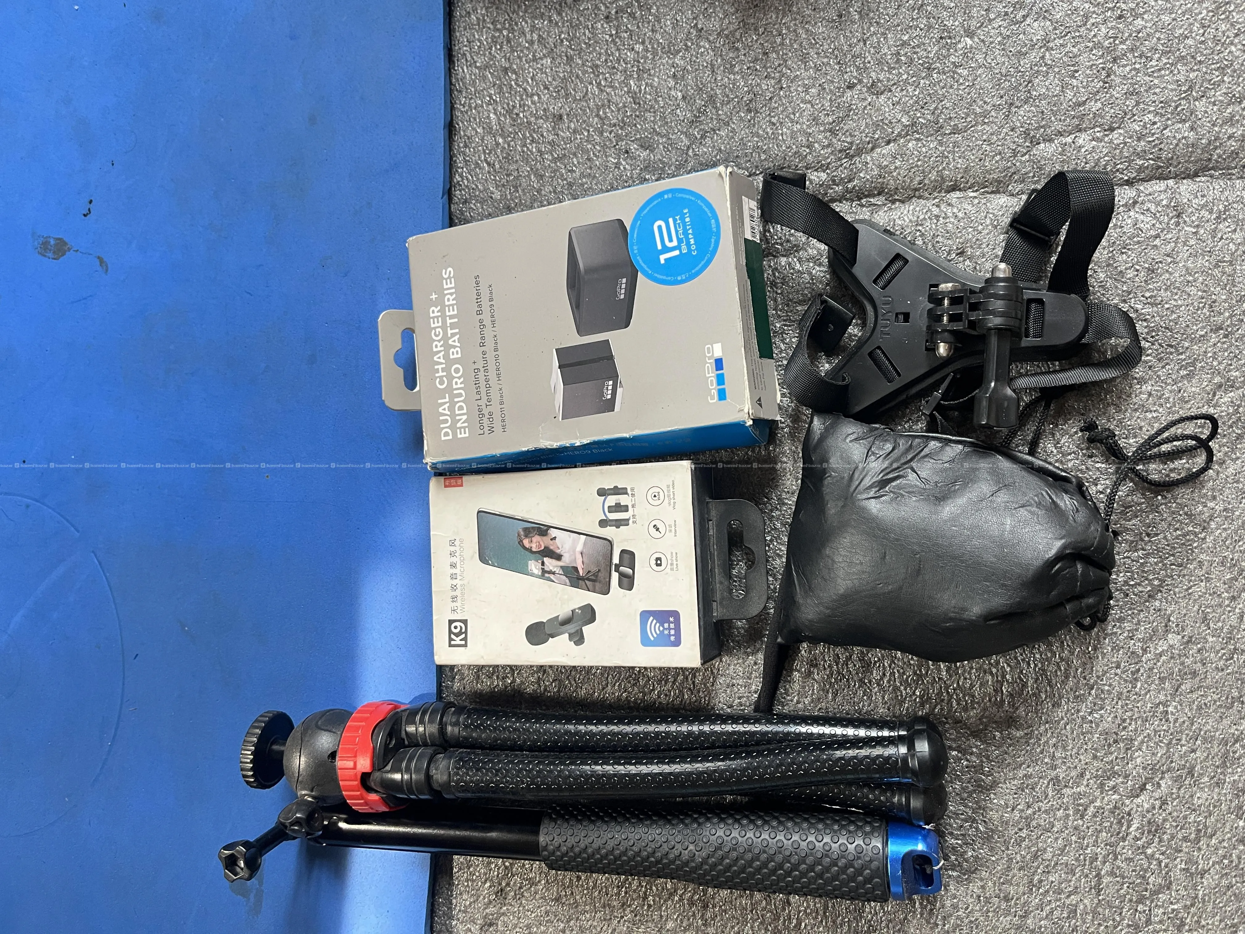 Gopro hero 12 action camera with accessories 4