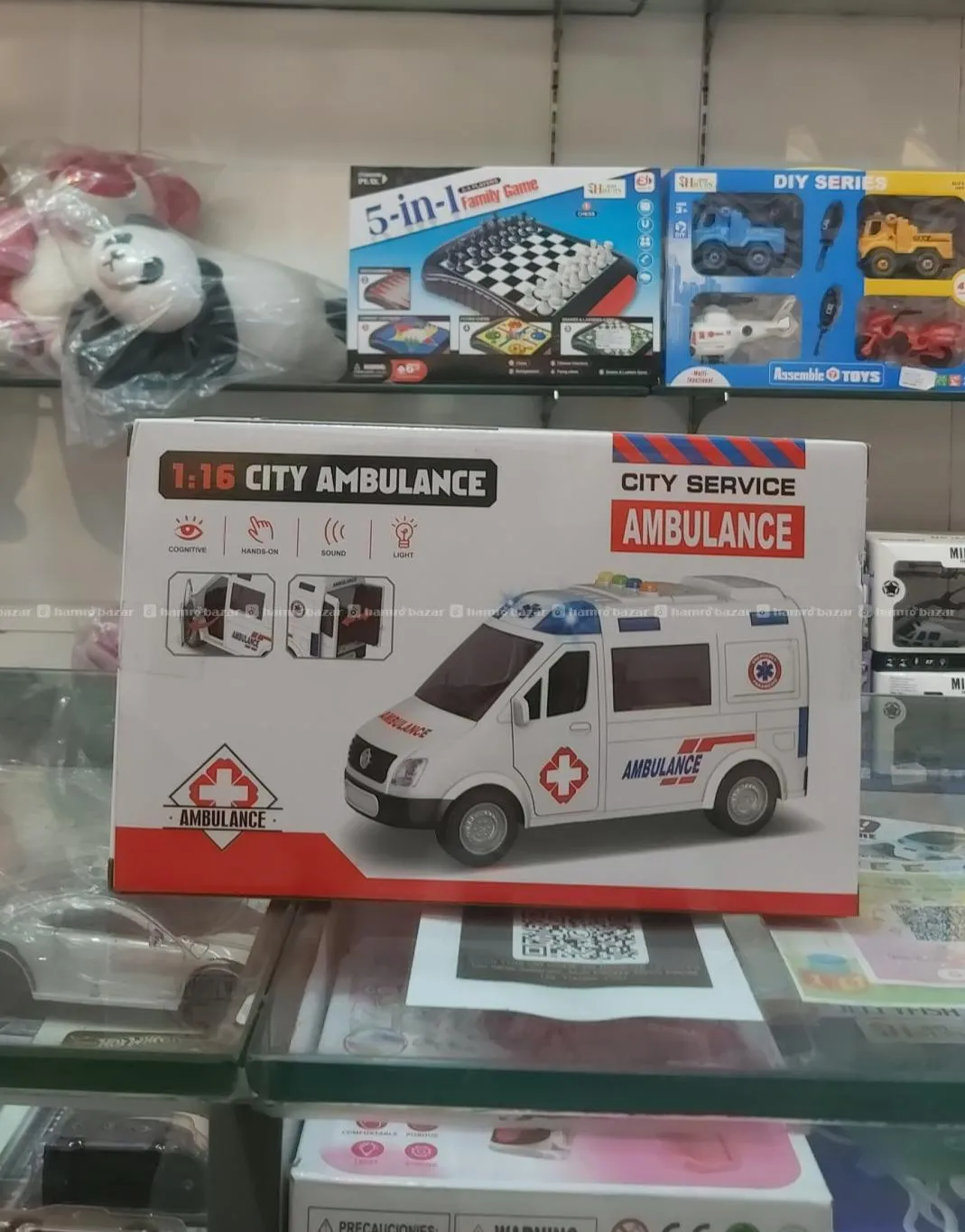 Ambulance With Siren Toys (Wholesale Toys store in Nepal) 4