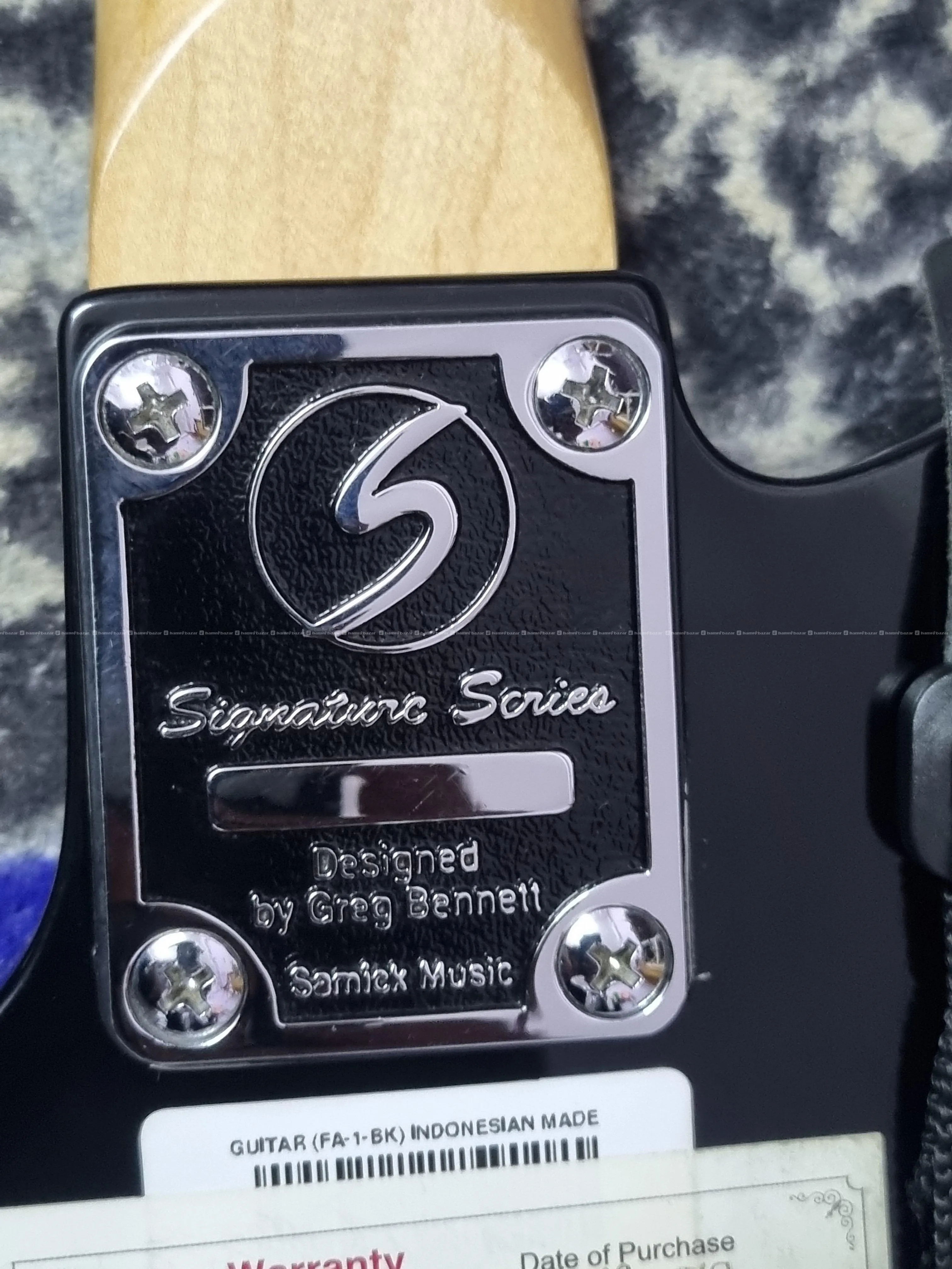 Samick Greg Bennett Formula FA-1 BK ElectricGuitar 2