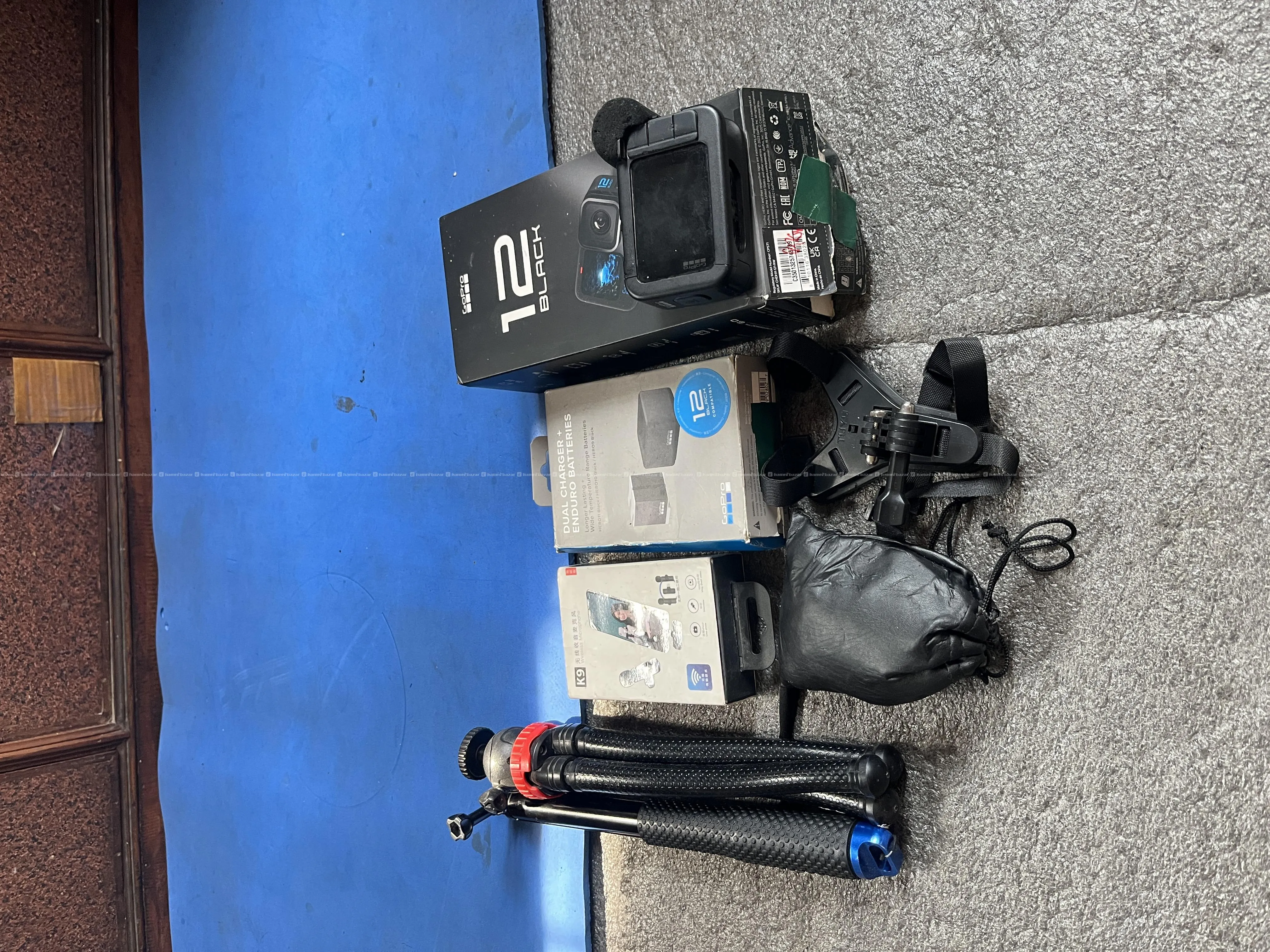 Gopro hero 12 action camera with accessories 3