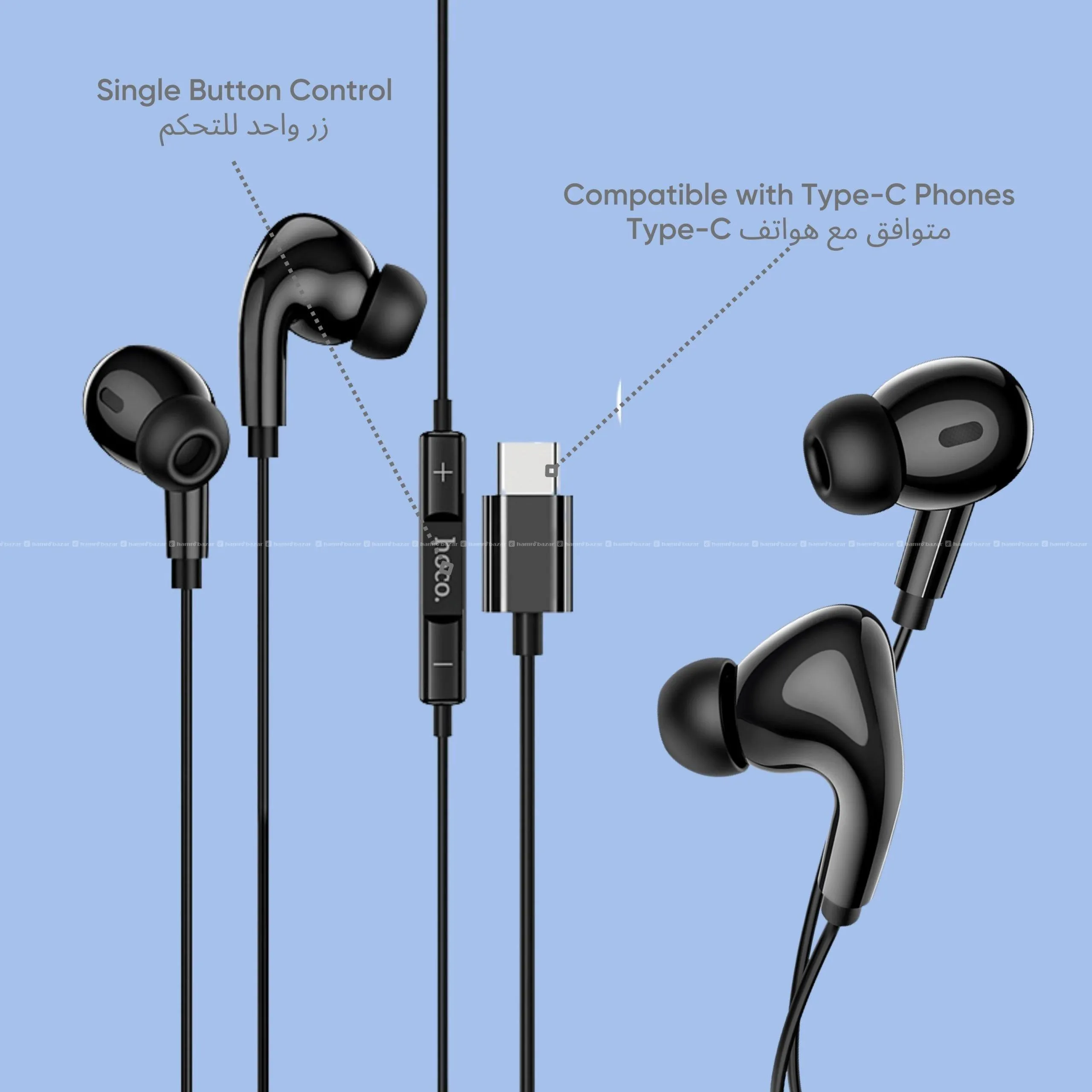 Hoco M83 Type-C Original Series Digital Earphones 3