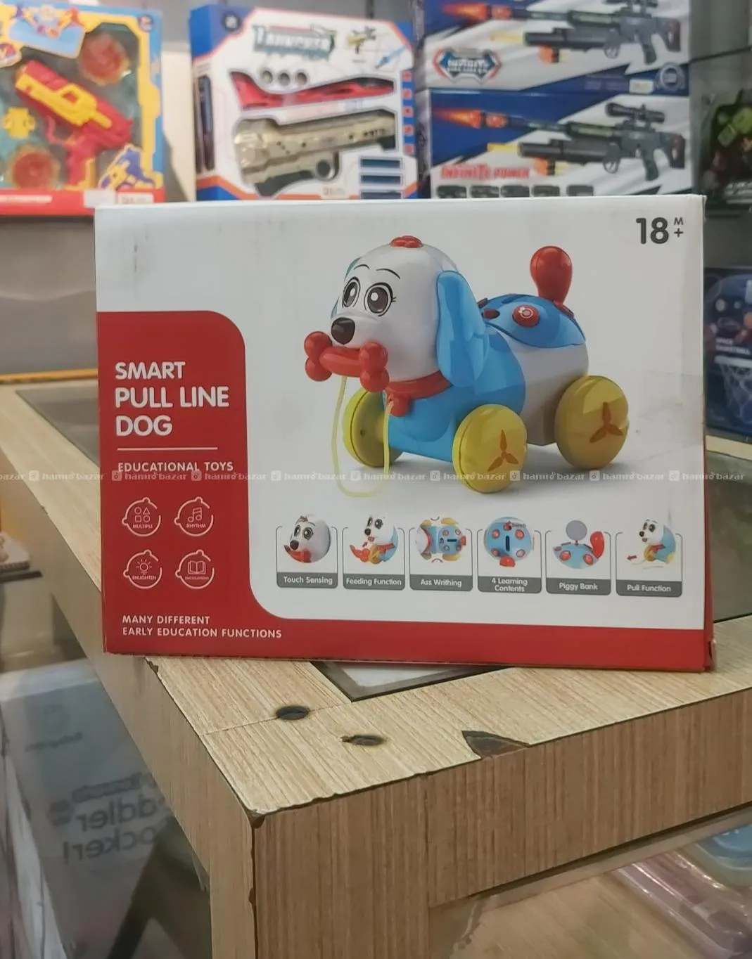 Smart Pull Line Dog With Music Toys (Wholesale Toys store in Nepal) 2