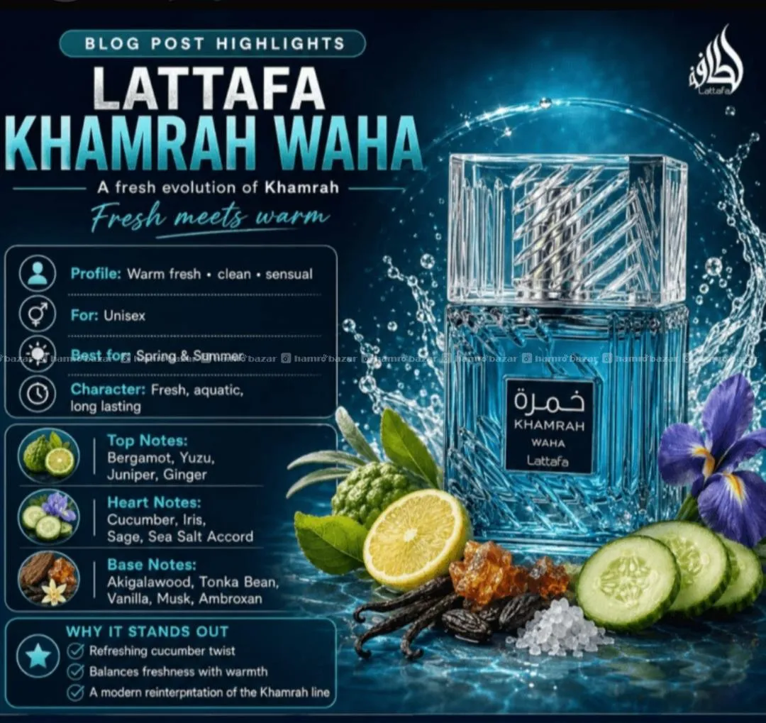 Khamrah Waha by Lattafa Perfumes for Men and Women 2