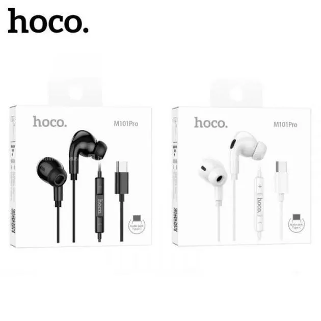 Hoco M101 Pro Crystal Joy Type-C Wired Earphone 2