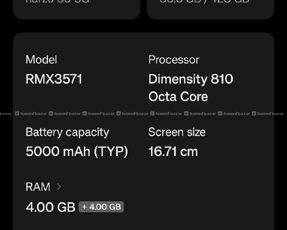 realme narzo 50 5g 2