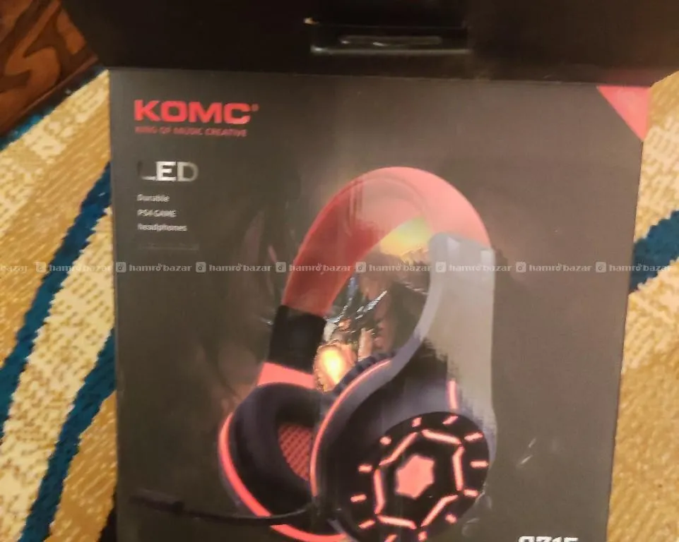 fresh new gaming headphone with box 4