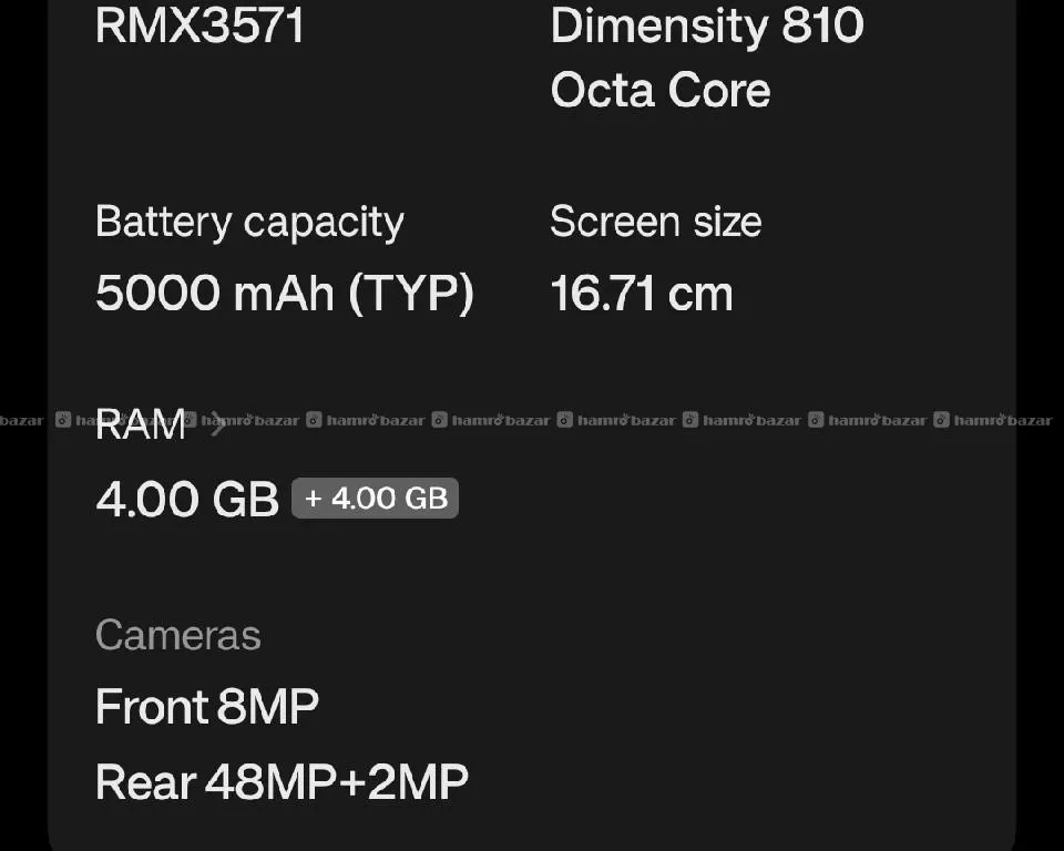 realme narzo 50 5g 4