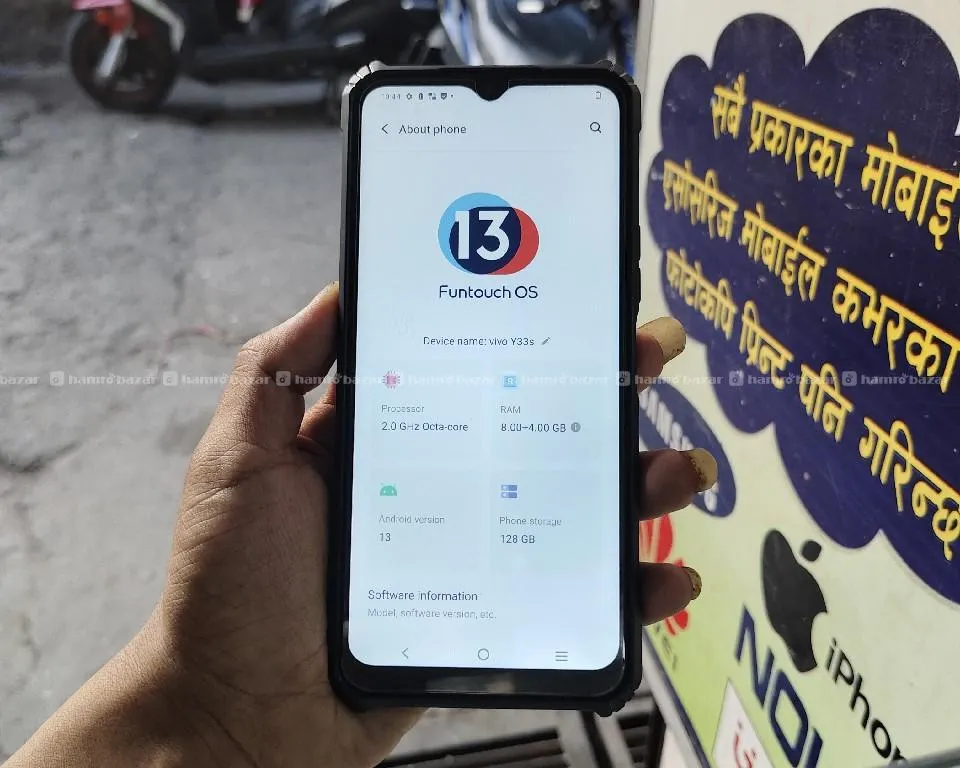 vivo y33s 8+4/128gb 5