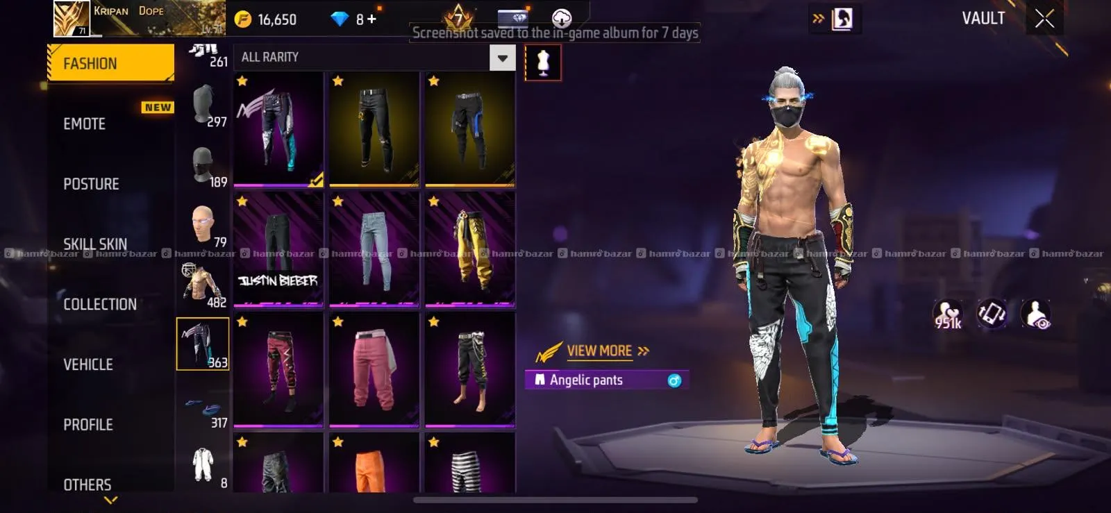 ff id on sell 6