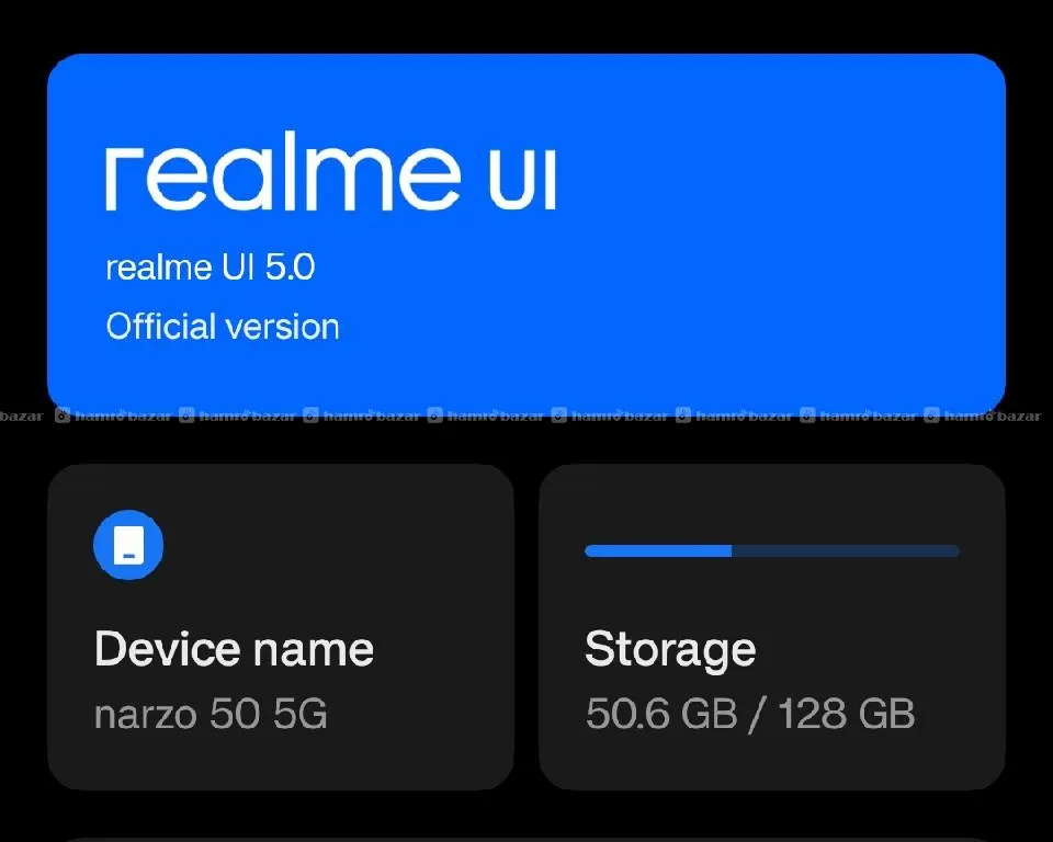 realme narzo 50 5g 3