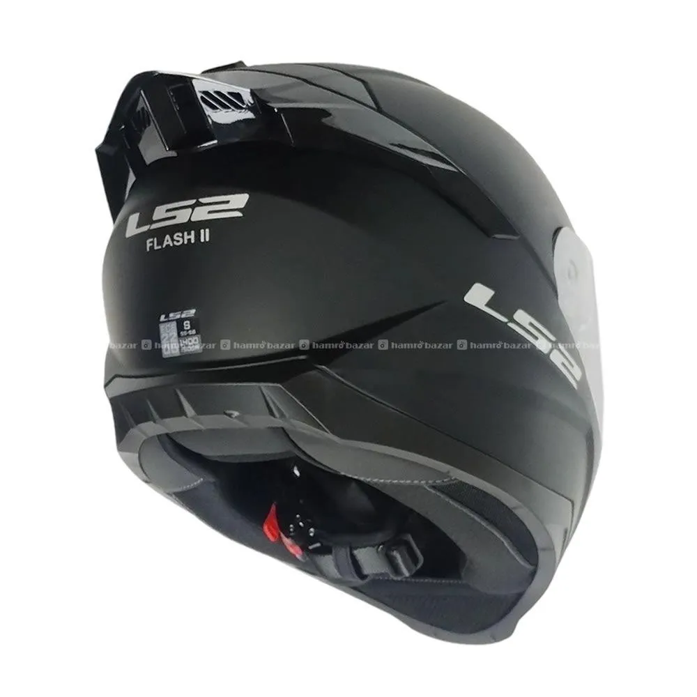 New Matte Gray LS2 Flash II Helmet, used 1 week 2