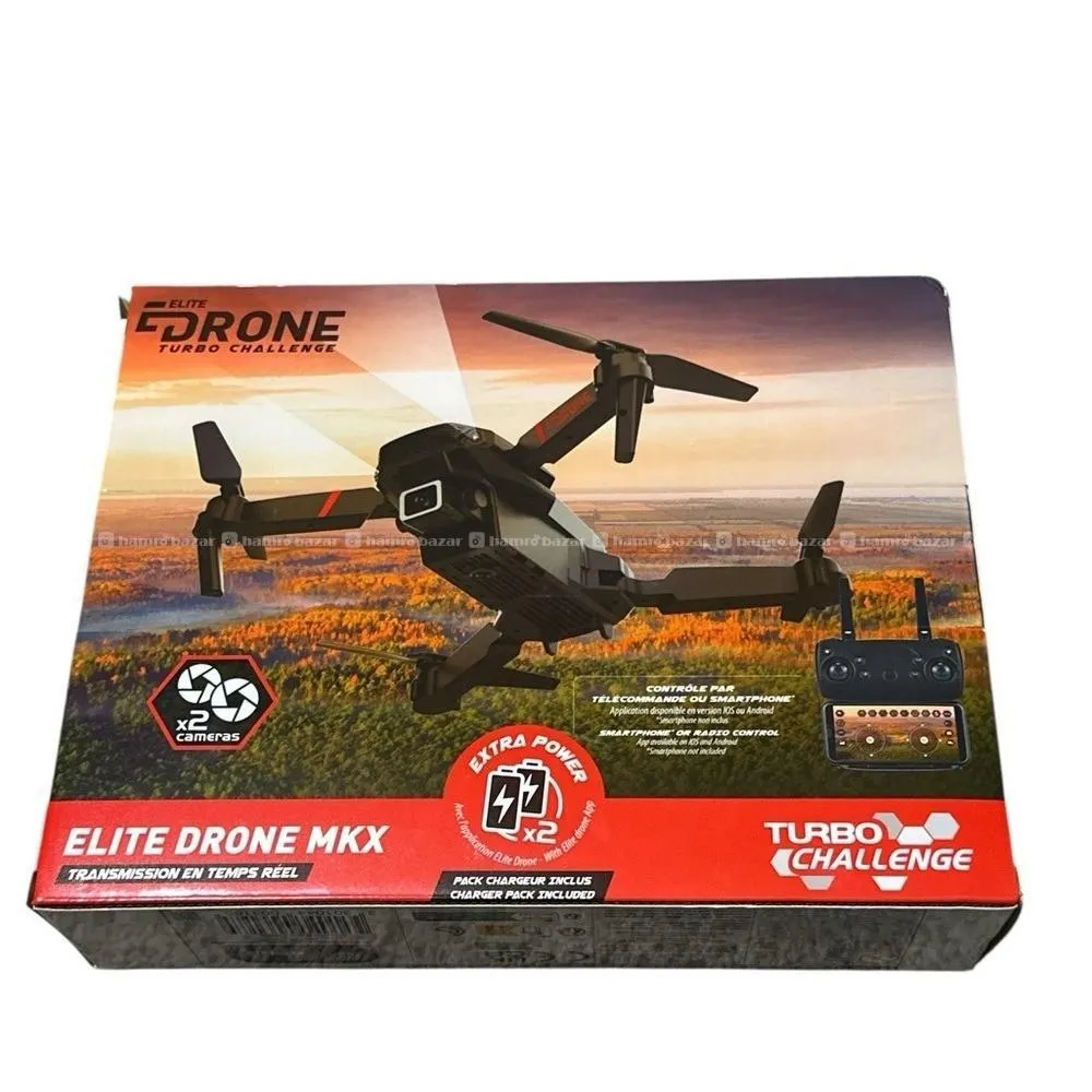 Elite Drone Dual Camera dual battery drone camera 3