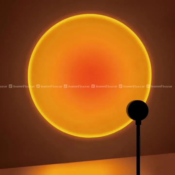 Sunset projection lamp, USB home decoration lamp 2
