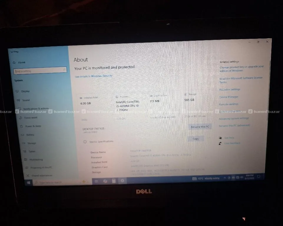 Core i5 dell laptop 2