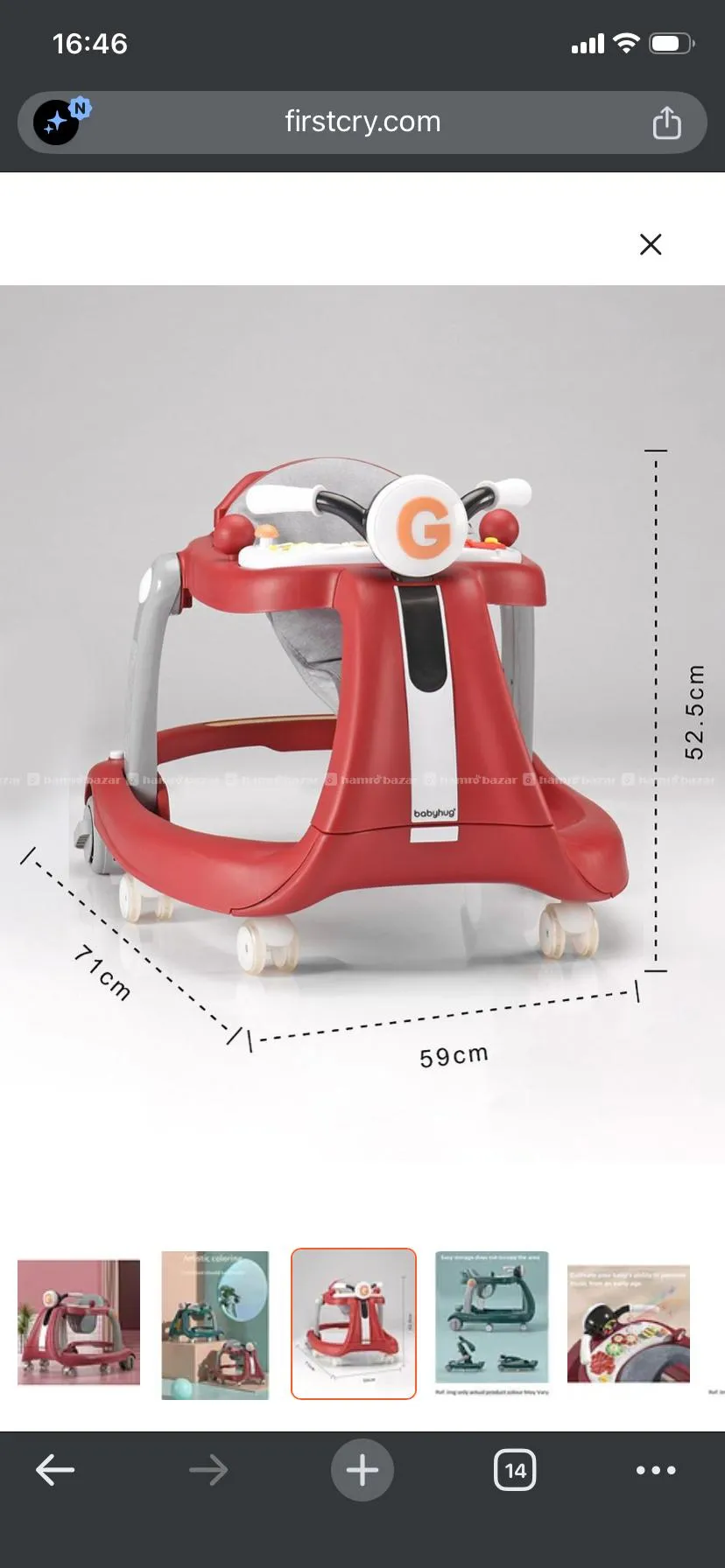 used baby walker 2