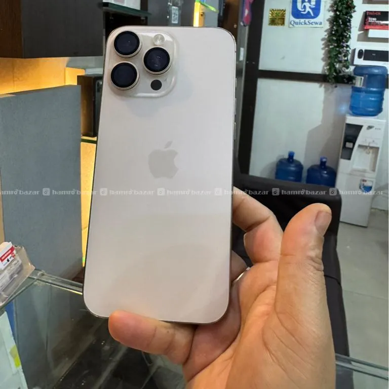 🔥 iPhone 16 Pro Max 256GB 
✅ 90%Battery Health
✅ 2