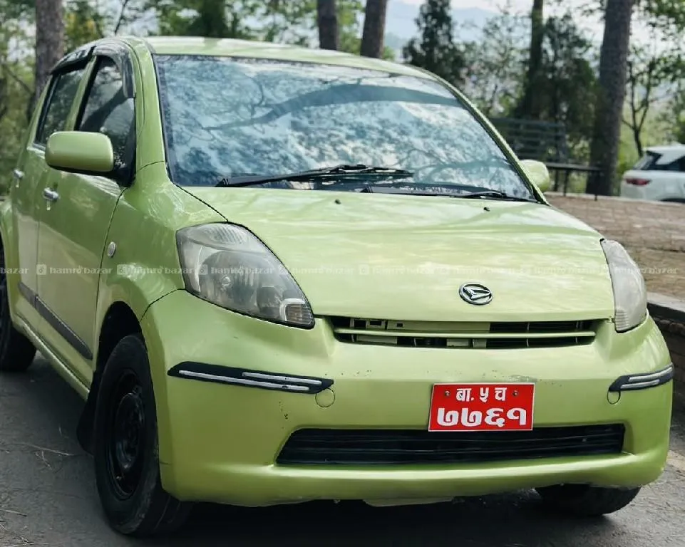 daihatsu Sirion 2006 model 9818846575 or 976-8397661 2