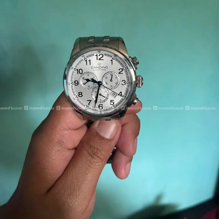 Original Swiss Made CANDINO Sapphire Chronograph 3