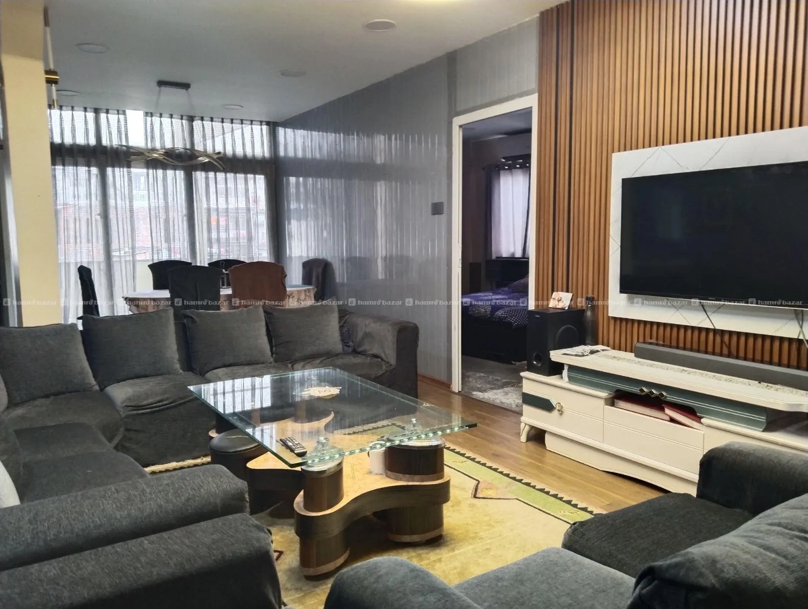CHABAHIL 3BHK FULL FURNISHED FLAT FOR RENT CAR P,S 6