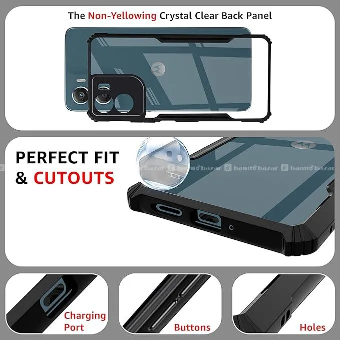 Ipaky Motorola Moto G06 Power Transparent Cover 3