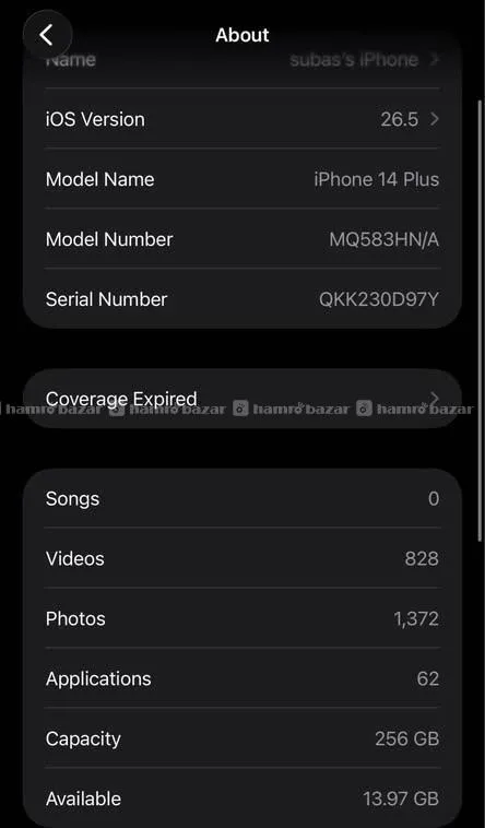 iPhone 14 Plus 256 GB 2