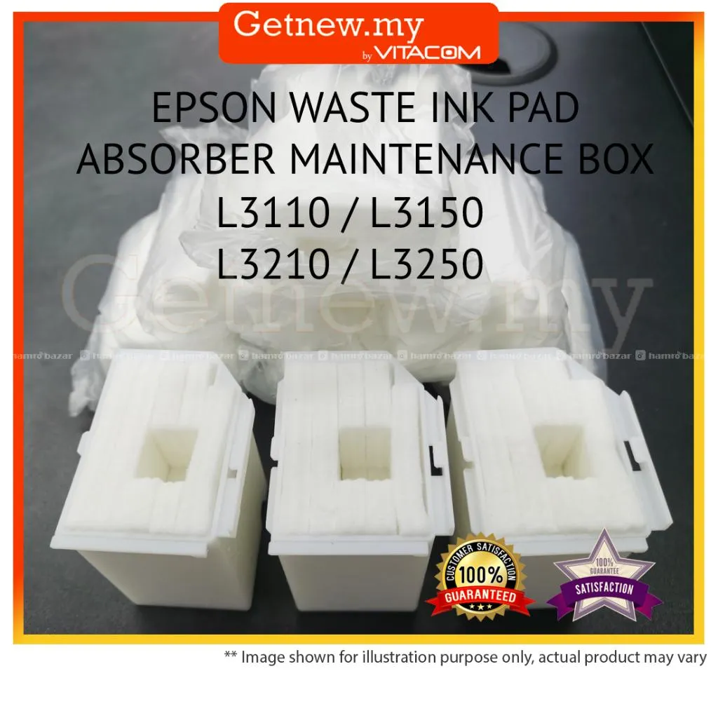 Maintenance Box With Waste Pad For Epson L3110 5
