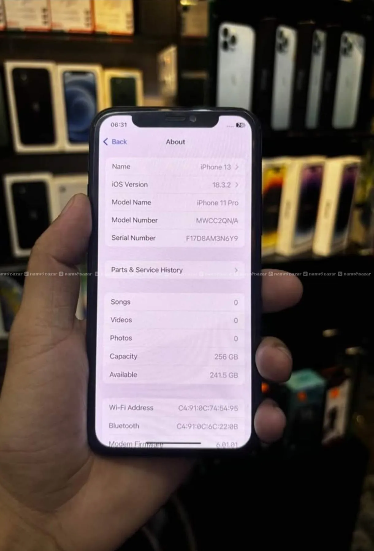 iPhone 11 pro 4